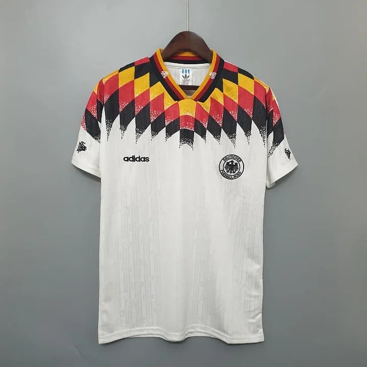 1994 Retro Deutschland Heimtrikot
