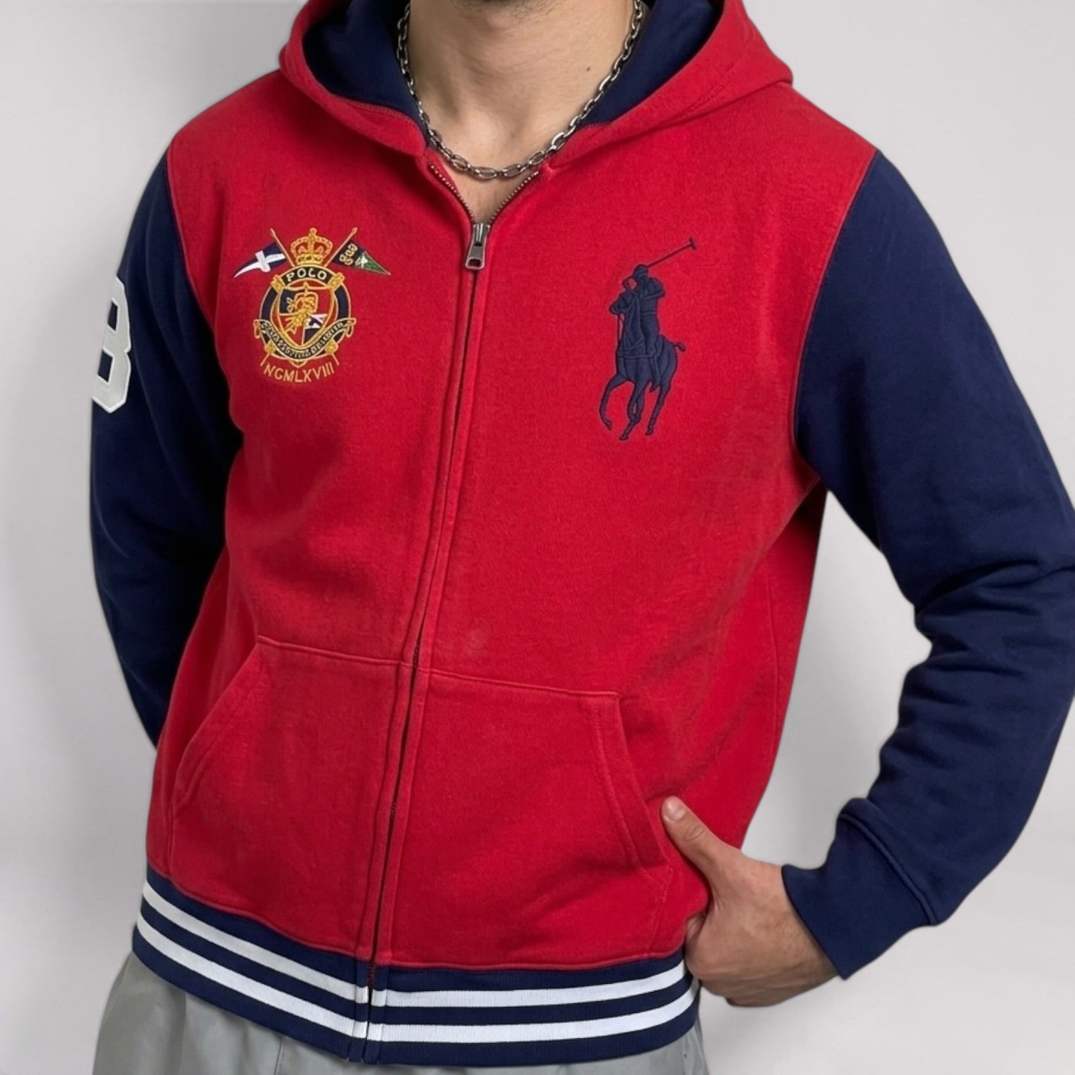 Ralph Lauren Big Pony Zip Jacket (S)