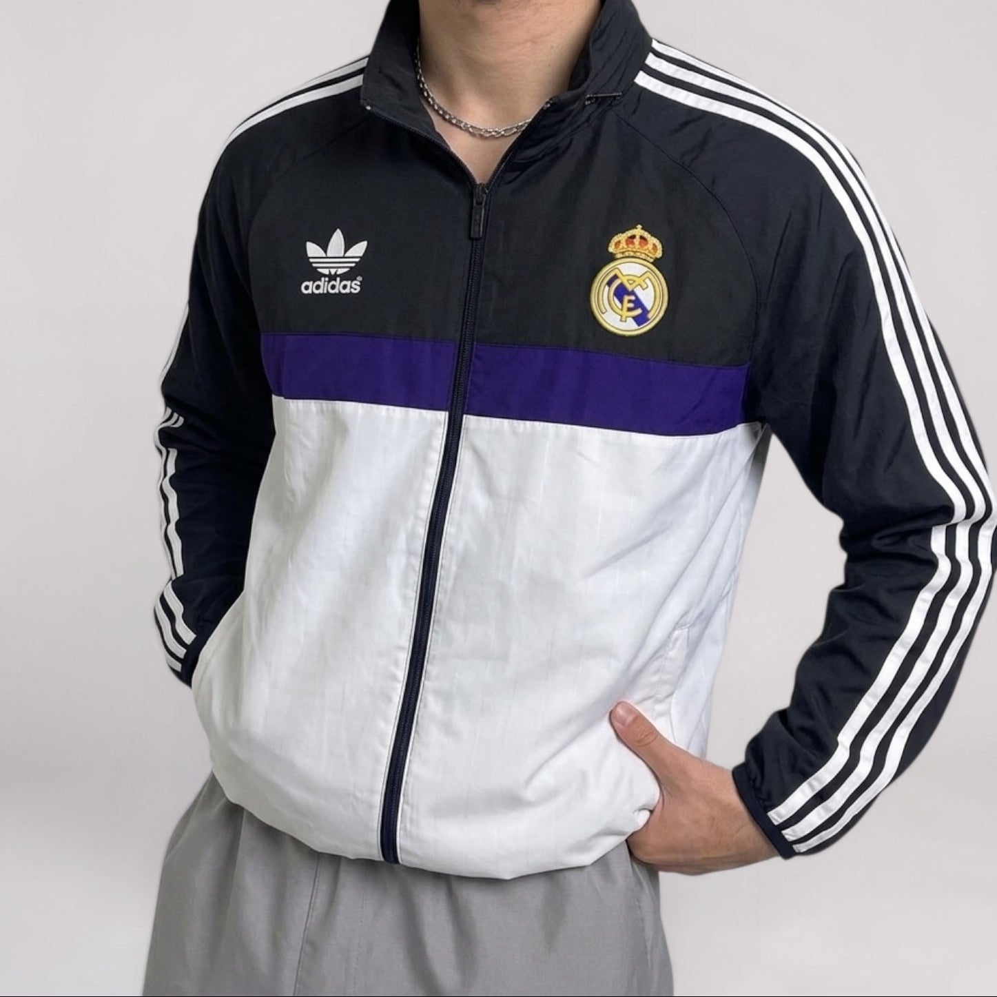 Adidas Real Madrid Trackjacket (L)