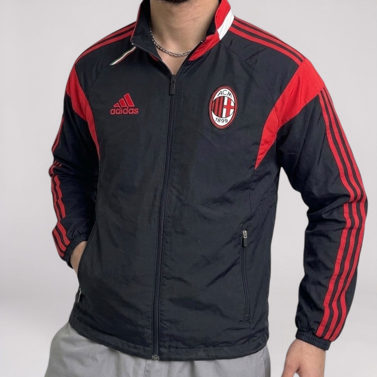 Adidas Ac Milan Trackjacket (S)
