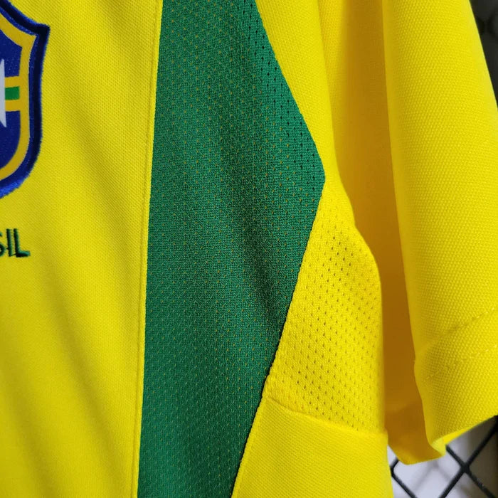 2002 Retro Brasil Heimtrikot