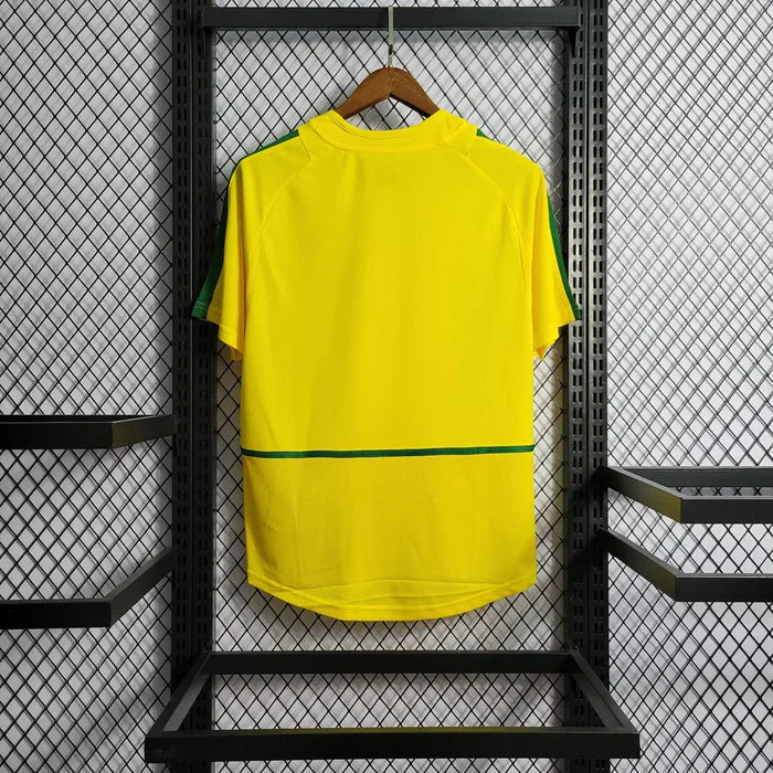 2002 Retro Brasil Heimtrikot