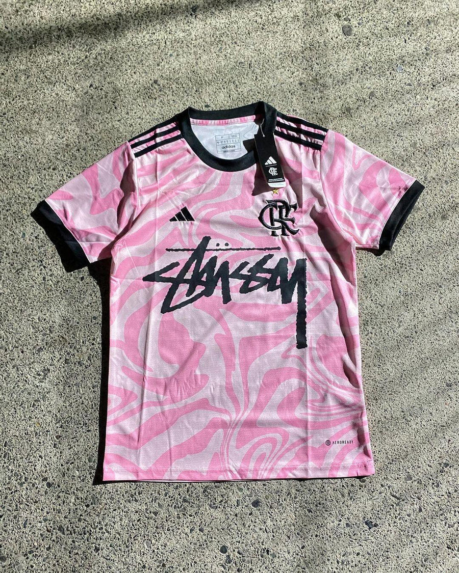 Stüssy x Flamengo limitiertes Trikot