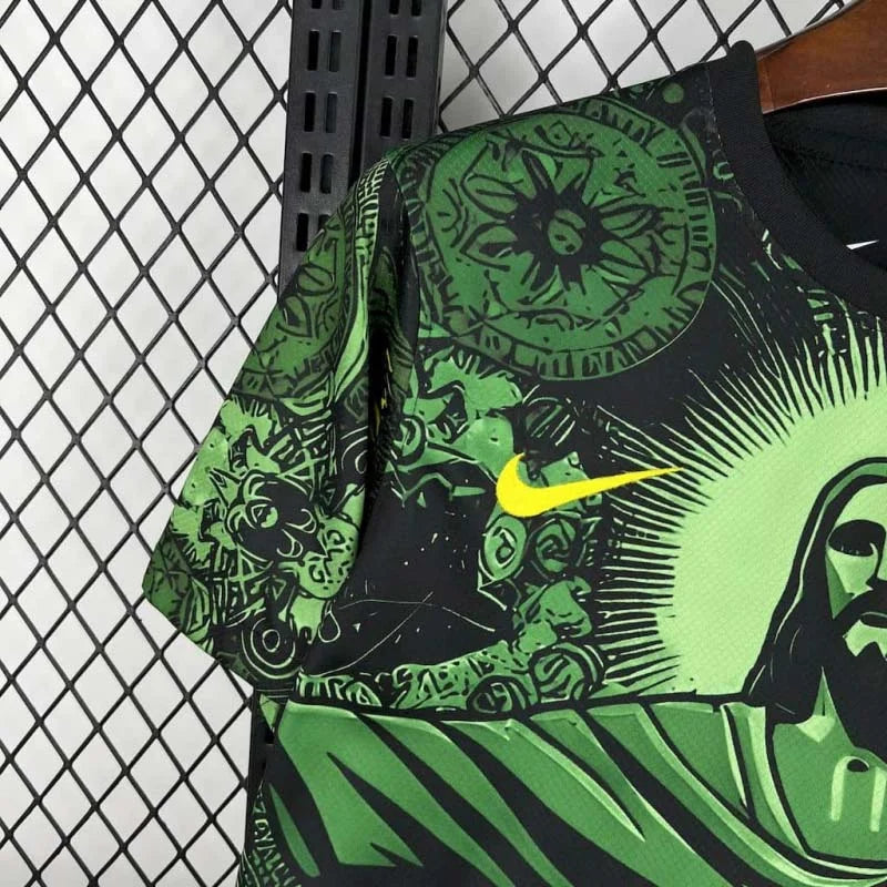 Brasilien "Jesus" Green Limited Trikot