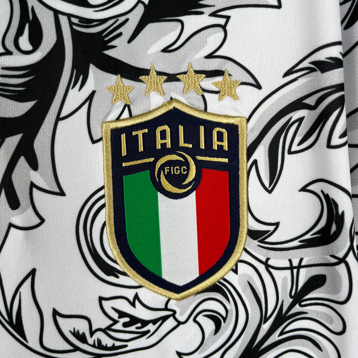 Italien "Versace" Weißes Limited Trikot