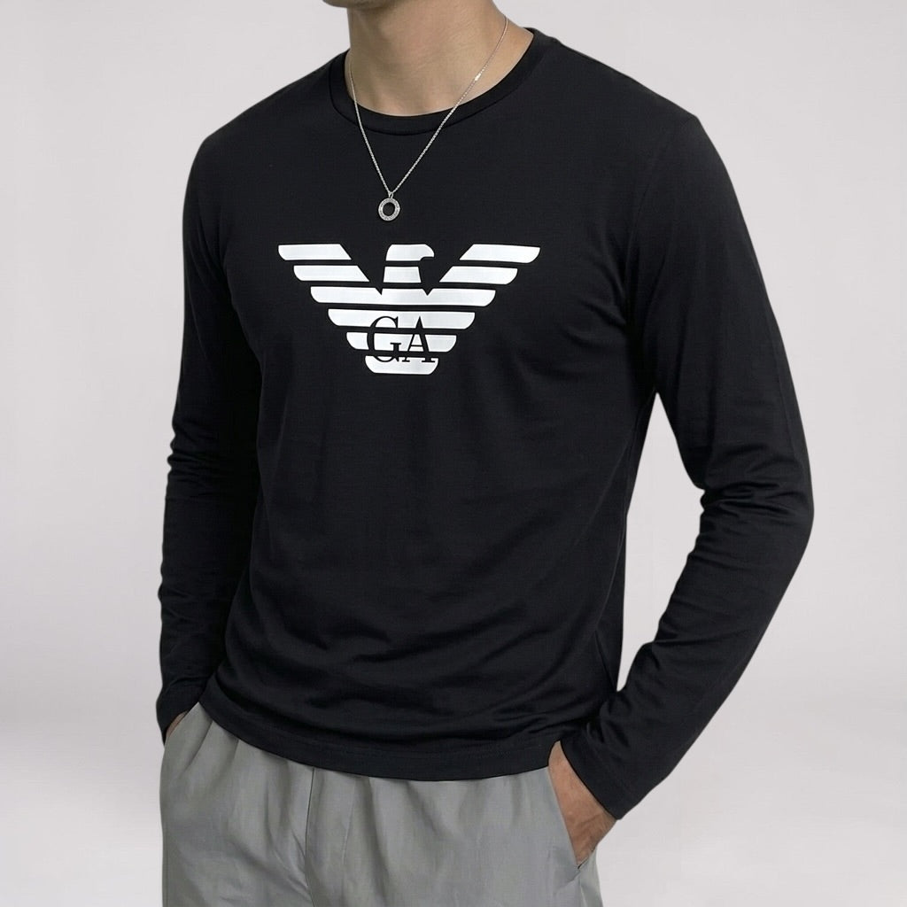 Armani Slim Fit Longsleeve (L)