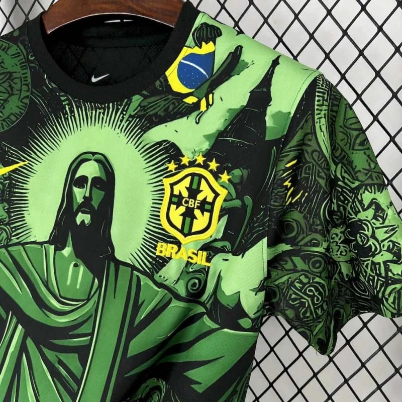 Brasilien "Jesus" Green Limited Trikot