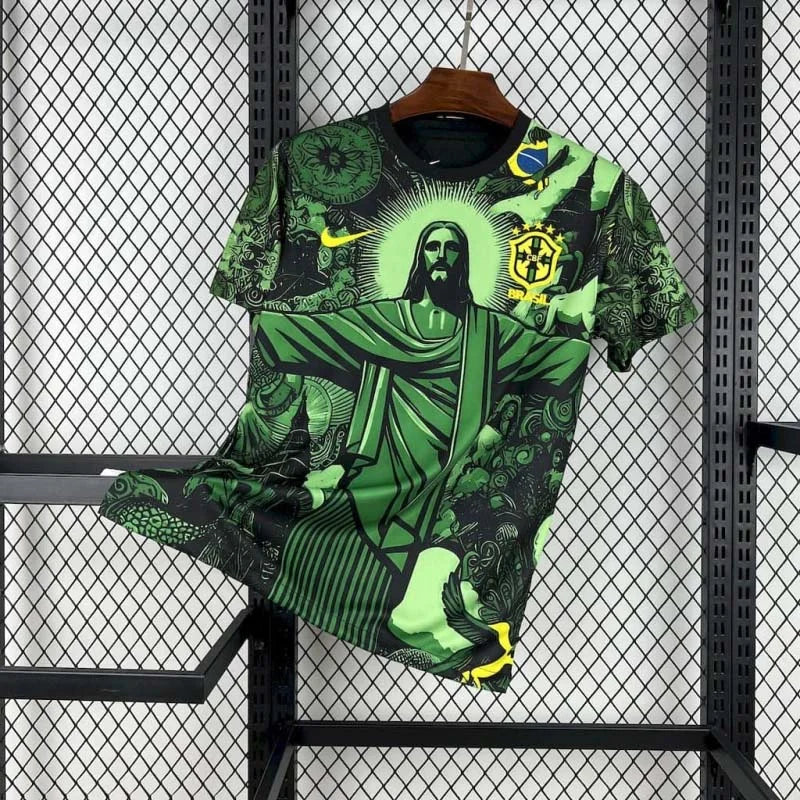 Brasilien "Jesus" Green Limited Trikot