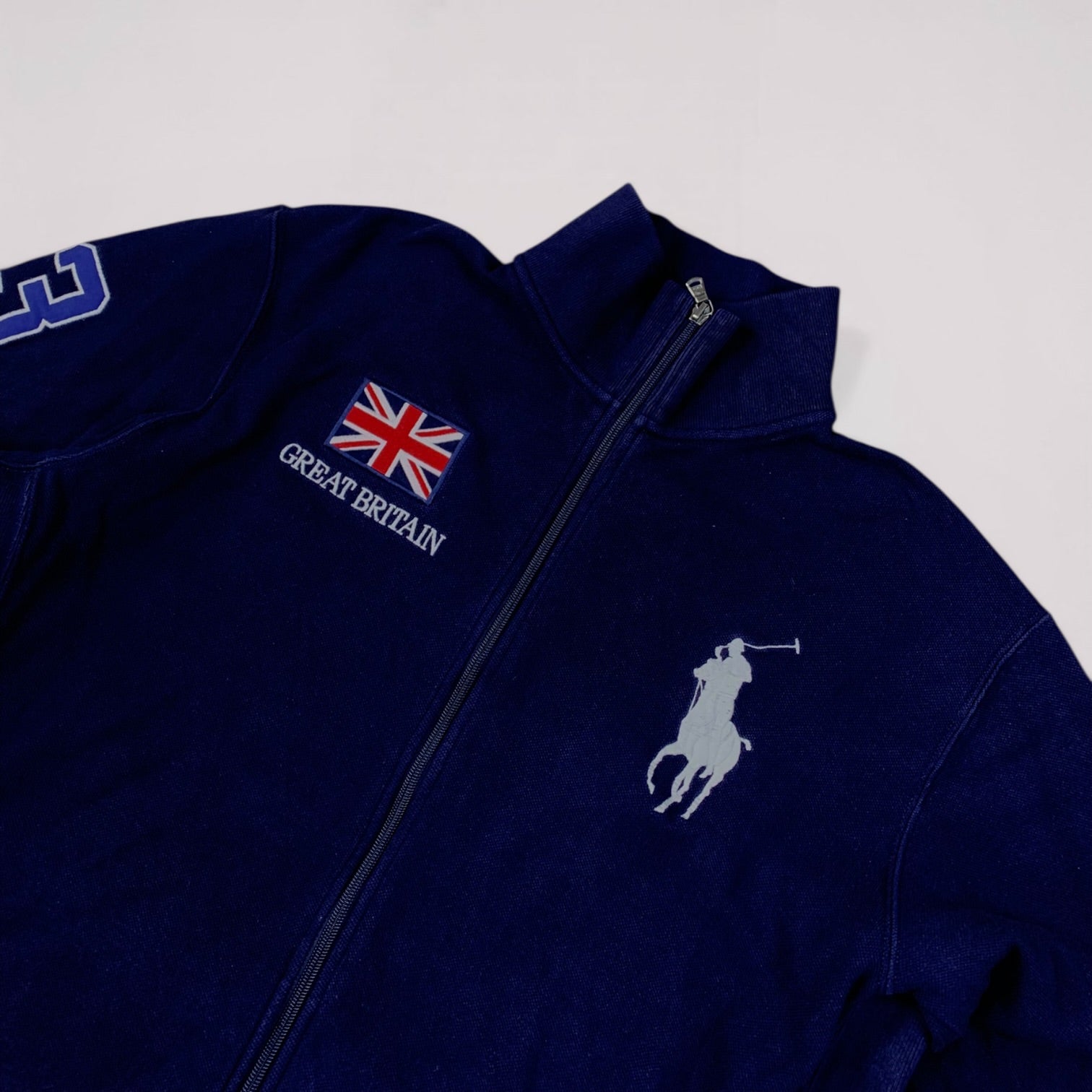 Ralph Lauren Zip Jacket Big Pony (L)