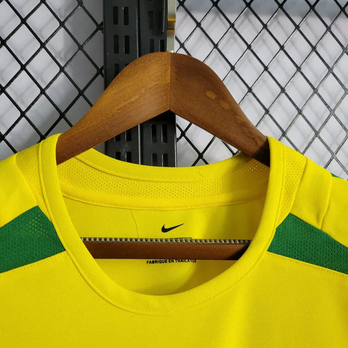2002 Retro Brasil Heimtrikot