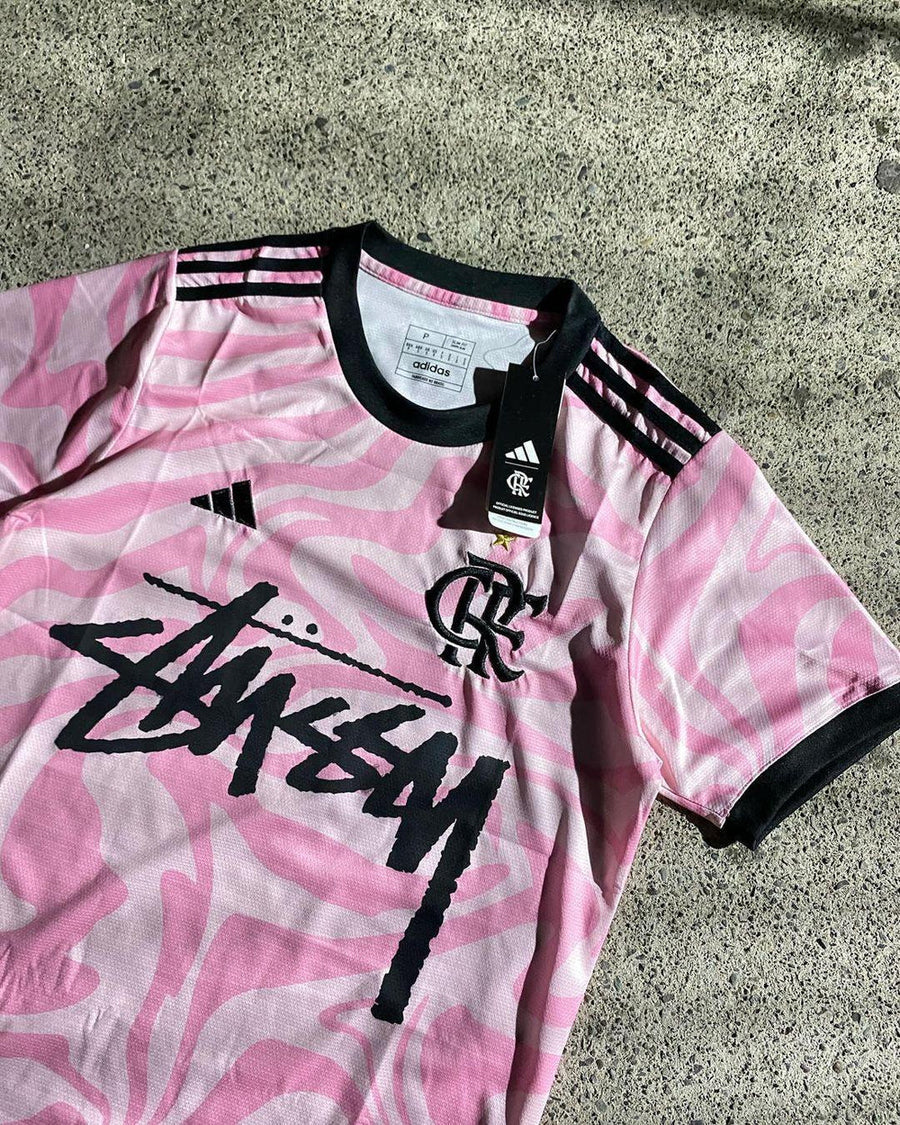 Stüssy x Flamengo limitiertes Trikot